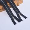 Venta al por mayor al contado n.° 3, cremallera de metal dorado claro con cremallera de cobre para pantalones vaqueros, cremallera para pantalones, se puede personalizar