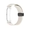 Compatible con el marco de reloj Google Fitbit Air PC, correa de silicona magnética plegable