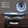 Taza Maestra de porcelana azul y blanca vintage para el hogar, taza cubo, taza de cerámica, taza de té pequeña, juego de taza de té, cerámica china pintada a mano, taza individual
