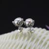Personalidad Plata Joyería de Plata S925 al por mayor Pendientes de Perla Únicos y Hermosos de Moda para Mujer Pendientes Artísticos Vintage