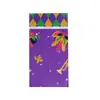 Mantel de Mesa para Carnaval Transfronterizo Personalizado por el Fabricante, Mantel de Cumpleaños con Máscara Morada, Mantel de Mesa para Fiesta Peva Impermeable y a Prueba de Aceite