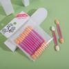 Paleta de Sombras de Ojos Doble Cara, Pincel de Sombras de Algodón, Pincel Difuminador, Brocha de Maquillaje, Herramientas de Belleza, Stock Listo del Fabricante, Pincel de Maquillaje Desechable