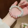 Pulsera Redonda Geométrica de Resina Rosa Transfronteriza Europea y Americana Moda Diseño Simple Pulsera Personalidad Pulsera Dulce Para Mujer