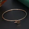Pulseira Geométrica Europeia e Americana Transfronteiriça Mais Vendida Estilo Ins Estilo de Alta Qualidade Moda Masculina e Feminina Simples Tendência Cool Pulseira Personalizada