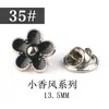 Camisa Sin Botones Estilo Coreano Moda Femenina Broche de Perlas Anti-Luz Botón de Uña Decorativo para Cuello de Camisa Botón de Ropa
