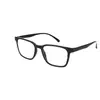 Gafas de lectura de marco ovalado rosa estilo coreano para mujer, Gafas de lectura sencillas, a la moda y trendy, Estilo masculino negro 207 035