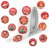 Pegatinas Navideñas Populares en Varios Estilos, Pegatinas de Tatuaje de Regalo de Navidad, Pegatinas en Rollo, Pegatinas Navideñas