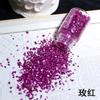 Mineral Diamante Triturado Arte para Uñas Galaxia Polvo Brillante Resina de Cristal Hecho a Mano DIY Arena Líquida Relleno de Mahjong Vidrio