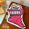 Toalla de Mano Sanrio Terciopelo Coral Absorbente de Agua Secado Rápido Toalla de Mano Crayon Shin-Chan Toalla de Mano Colgante Venta al Mayoreo