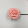 Venta al por mayor del fabricante Cabezas de Flores de Rosa Artificiales de 8 cm con Tallos, Soportes de Flores de Papel, Cabezas de Flores de Espuma, Accesorios de Flores para Cajas de Dulces de Boda