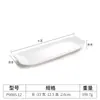 Plato rectangular de melamina A5 para sushi, plato sencillo para aperitivos de restaurante, plato largo de plástico, plato para hot pot de res coreano-japonés