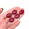 Bolsa de areia dourada roxa natural de alto teor, bolsa da sorte, pingente pequeno, palavra da sorte, boa sorte, cadeado da paz, pingente de cinábrio vermelho