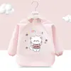 Babetes para Comer Bebê, Roupas Protetoras Infantis de Manga Longa para Usar ao Contrário, Aventais Impermeáveis e Anti-Sujeira, Bolsos de Arroz para Complemento Alimentar de Bebê