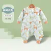 [Liquidação]: [Saco de Dormir Quente de Três Camadas com Pernas Separadas] Algodão Puro, Algodão Acolchoado Fino, Cobertor Anti-Chute para Recém-Nascidos, Adequado para Bebês de 0 a 4 Anos