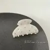 Pinza para el Cabello de Tamaño Mediano Alan con Textura de Diamante y Acetato Tachonado Estilo Ins Lindo y Elegante Pinza de Moda Elegante