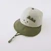 Sombrero de Sol para Niños, Estilo Delgado de Primavera y Otoño, Protección Solar, Ala Ancha, Lindo Sombrero Visera de Verano para Niños y Niñas