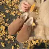 Sapatos Rasos de Inverno com Forro de Lã Quente, Sola Grossa, Pelo, Bico Largo, Estilo Igual ao da Mãe de Uva, Sapatos de Pelo, Sapatos Birkenstock para Mulheres
