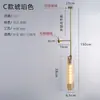 Nova Lâmpada de Parede Chinesa Simples com Haste Longa, Fundo de Mármore Falso, Lâmpada para Corredor de Hotel, Villa, Escritório de Vendas, Hall, Tecido, Ferro