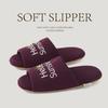 Zapatillas de Mujer para Comercio Exterior Transfronterizo Zapatillas Bordadas Zapatillas Silenciosas para el Hogar Zapatillas Abiertas Zapatillas para Piso de Madera