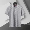 Transfronterizo [Versión Correcta] 26 Camisa Polo de Verano para Hombre de Negocios Estilo Nuevo con Cuello Campana y Mangas Cortas, Estilo Europeo y Americano, Alternativa de Comercio Exterior