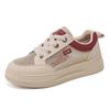 2024 Verão Novo Estilo Malha Respirável Sola Grossa Sapatos de Prancha Esportivos Casuais All-match Moda Soft-soled Sapatos Femininos Elegantes para Estudantes