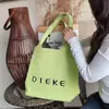 Nova Bolsa Tecida Fly de Grande Capacidade Bolsa de Ombro Portátil para Viagem Grande Capacidade Bolsa de Mão Fashion Bolsa de Ombro tipo Balde