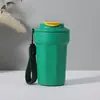 Caneca Térmica de Aço Inoxidável 304 com Display de Temperatura Inteligente para Homens e Mulheres, Copo de Café Portátil Estiloso, Caneca Simples Personalizável