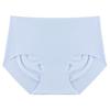 Ropa interior de mascarilla de una pieza sin costuras 3D de desnudez ultradelgada para mujer, algodón antibacteriano, cintura baja, cadera, calzoncillos de seda helada