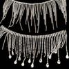 Explosivo en stock Borla Pedrería Cadena de Código Dly Accesorios de Ropa Falda Accesorios de Ropa de Rendimiento Cadena Colgante Irregular