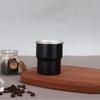Taza Escalada de Acero Inoxidable 304 Transfronteriza Taza de Camping Portátil para Exteriores Taza de Cerveza Taza de Café de una Sola Capa con Borde Enrollado Taza Golondrina