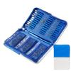 Nuevo cabezal de pulido para uñas de 30 piezas, broca de acero de tungsteno para quitar uñas, máquina pulidora de bolsas con cremallera y preprocesamiento ruso.