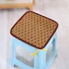 Almofada de assento verão sentar por muito tempo respirável esteira de rattan almofada de banquinho almofada de cadeira almofada de assento almofada de assento almofada de banco de jantar esteira refrescante de verão almofada de cadeira