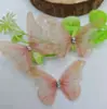 Cientos de Mariposas de Tul Estéreo de 5 cm para Diadema, Pasador, Accesorios para el Cabello, Decoración de Ropa, Accesorios Decorativos de Mariposa en Stock