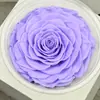 Flor mágica flor eterna gigante 9-10CM flor luz nocturna lote directo cubierta de vidrio 1 rosa paquete de materiales diy
