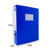 Paquete de 10 Cajas de Archivo A4 Engrosadas Caja de Datos para Documentos Gran Capacidad Plástico Suministros de Oficina Caja de Archivo para Almacenamiento de Datos