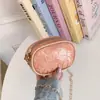 Bolsa de Ombro Leve da Moda para Crianças, Nova Bolsa Transversal Estilosa para Meninas, Porta-Moedas Mini Simples Versátil, Transfronteiriça