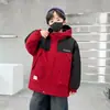 Ropa para niños chaqueta acolchada para niños 2026 nuevo estilo otoño e invierno chaqueta cortavientos niños grandes invierno niños chaqueta de plumón engrosada