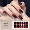 Pegatinas para Manicura en Gel sin Luz Gradiente Igual que las Celebridades de Internet Color Caramelo Pegatinas de Uñas de Verano Película de Esmalte de Uñas Duraderas Impermeables