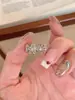 Anillo de Corona de Flores de Encaje en Plata de Ley con Diseño Floral Hueco, Anillo Cerrado para el Dedo Índice de Mujer, Estilo Ins, Sencillo, de Nicho, Lujo Ligero, Versátil