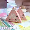 Notas Adhesivas Expandibles con Gradiente, Alta Estética, Adhesivas, No Requieren Taladro, Notas Adhesivas Desprendibles para Cuadernos de Hojas Sueltas