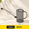Regadera regadera de pico largo especial para el hogar para regar flores regadera aspersor de jardinería regadera de gran capacidad engrosada