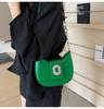 Bolsa de Crowdsourcing com Textura Avançada para Poucas Pessoas 2024 Nova Bolsa Feminina Verão Popular Popular Bolsa Transversal Popular na Internet Bolsa de Ombro/Axila