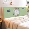 Juego de funda de cama con dibujos animados, todo incluido, elástica, para el respaldo de la cama, universal para las cuatro estaciones, con protección antipolvo, extraíble y lavable.