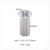 Molde de vela de cristal goteando diy sección cilíndrica triángulo cono multilateral rayado geométrico molde de silicona para vela
