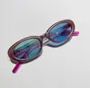 Gafas de sol ovaladas para niños de Corea del Sur alta gama moda forma cóncava simple gafas de sol para niños y niñas