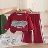 Conjunto de Ropa de Otoño para Niñas 2026 Nuevo Conjunto Casual de Dos Piezas con Sudadera de Manga Larga para Niños Ropa Elegante para Bebés