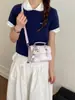 Moda transfronteriza 2026 primavera nuevo bolso de mano, bolso cuadrado pequeño de moda, bolso de hombro versátil y elegante, bolso cruzado para mujer