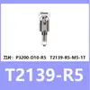 Portaherramienta de Fresado CNC de 3 Canales Rosca M16 Diámetro de Mecanizado de 40 mm Adecuado para Inserciones Apmt1604 Herramienta para Fresadora