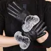 Guantes de Invierno con Pantalla Táctil Cálidos para Hombres y Mujeres, Forro Polar, Antideslizantes para Motocicleta, Ciclismo, Esquí, Cortavientos, Engrosados, Impermeables, para Batería de Coche