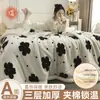 Manta Retro de Lana Sintética Estilo Francés, Lana Sintética de Leche Coral, Engrosada para Verano, Adecuada para Siesta en la Oficina, Sofá, Manta Pequeña, Manta Cubierta